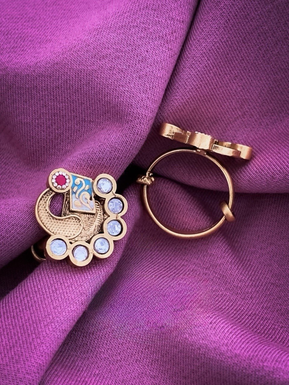 Sururu Moissanite Mina Kari Ring