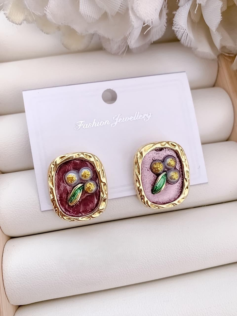 Nancy Anti-Tarnish Fancy Earrings