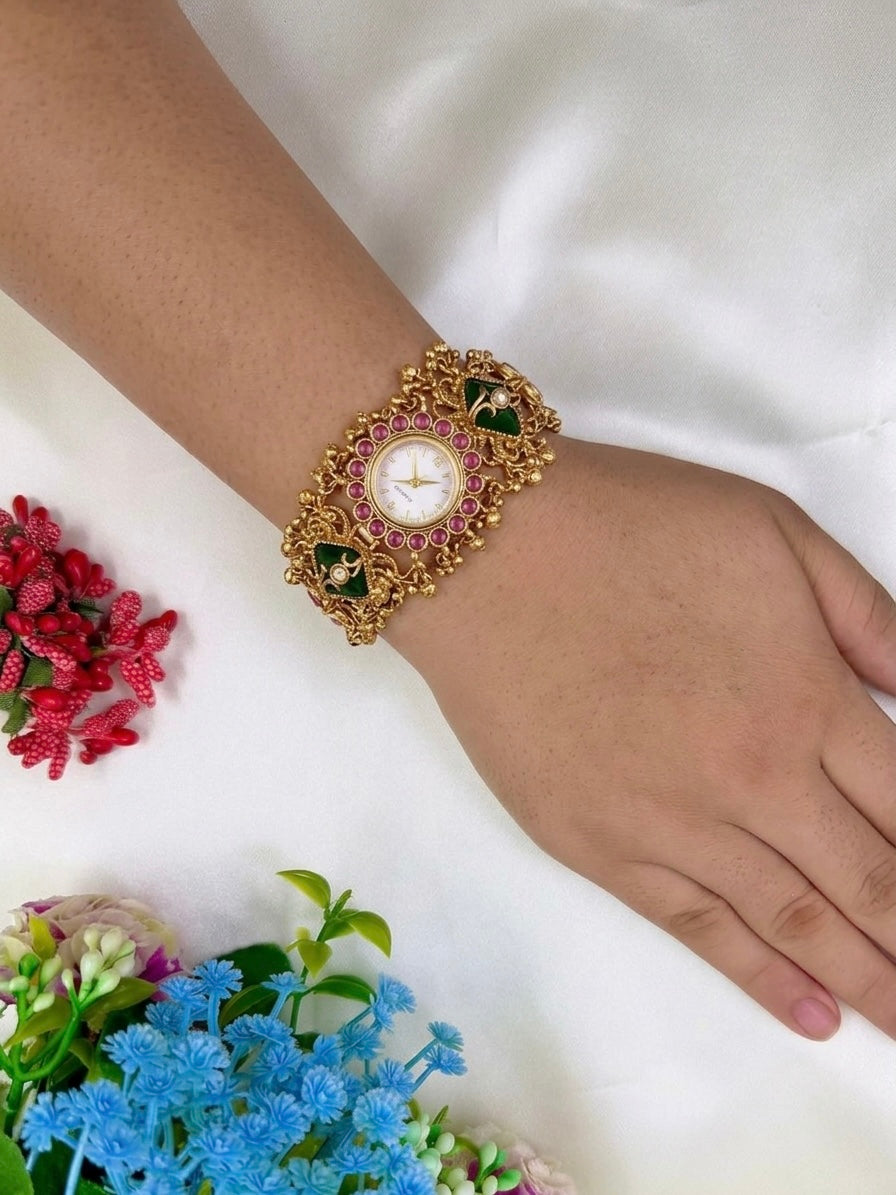 Savitri Heritage Watch Bracelet
