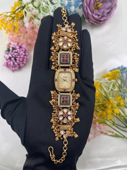 Kajal Heritage Watch Bracelet