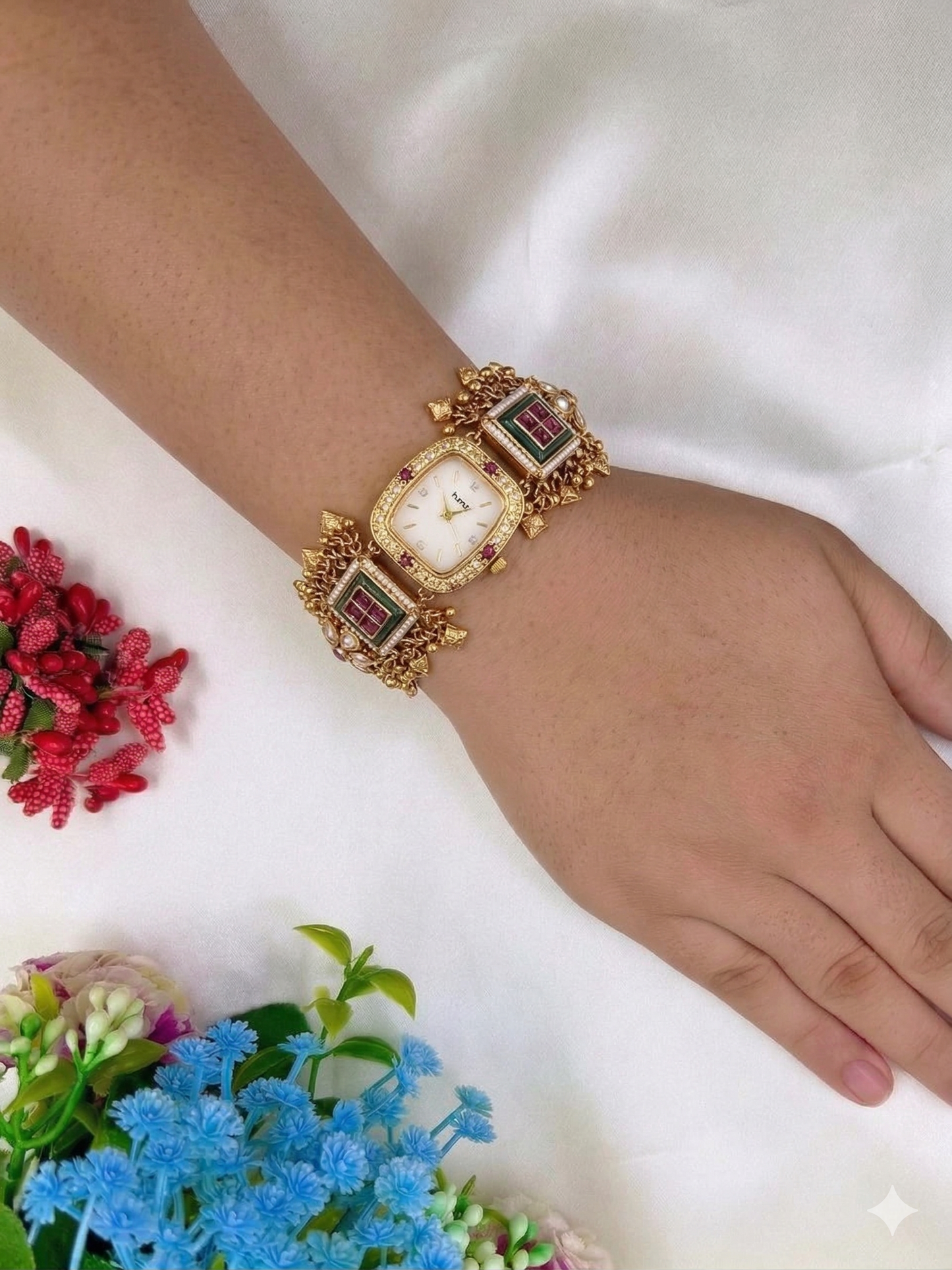 Kajal Heritage Watch Bracelet