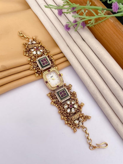 Kajal Heritage Watch Bracelet
