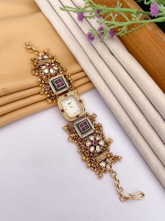 Kajal Heritage Watch Bracelet