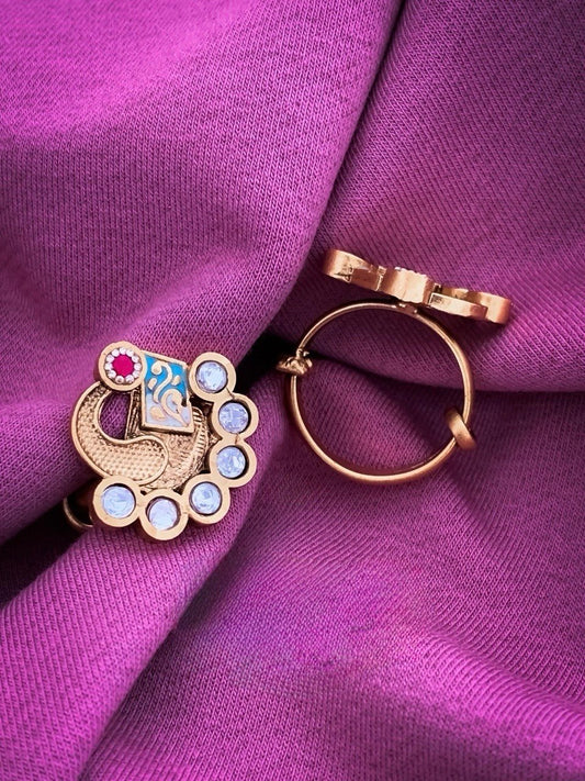 Sururu Moissanite Mina Kari Ring