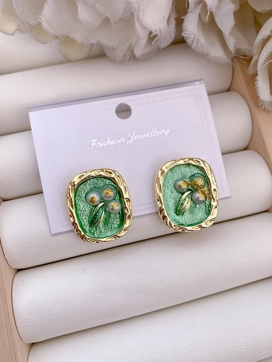 Nancy Anti-Tarnish Fancy Earrings