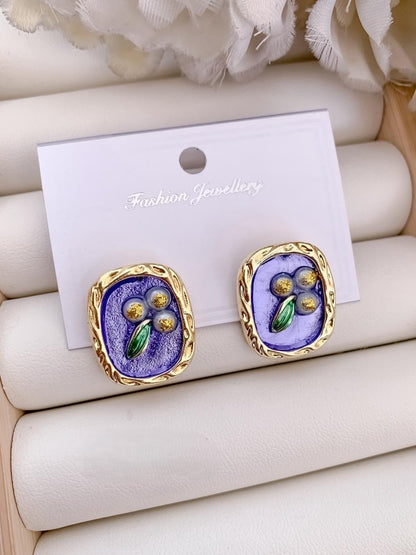 Nancy Anti-Tarnish Fancy Earrings