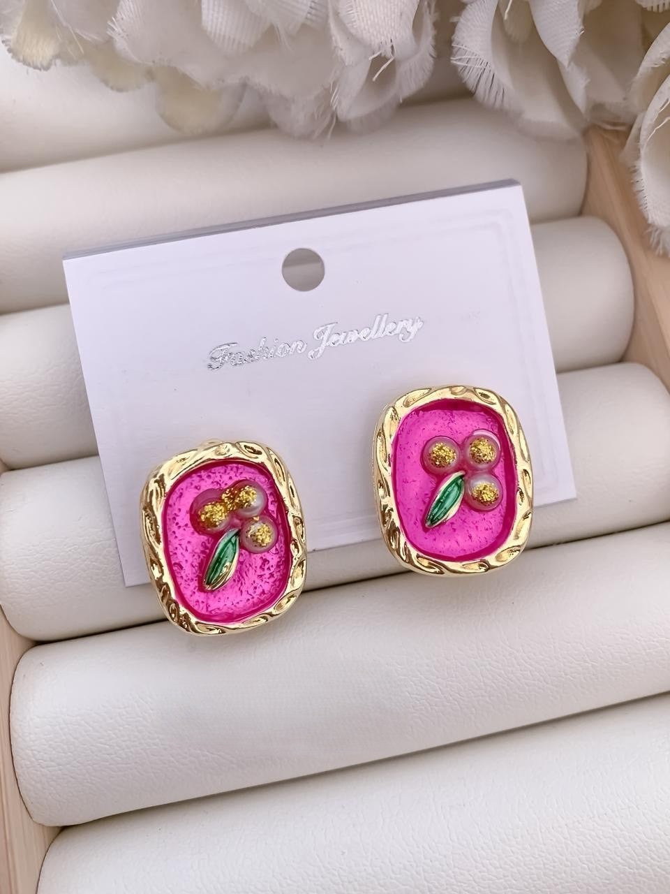 Nancy Anti-Tarnish Fancy Earrings