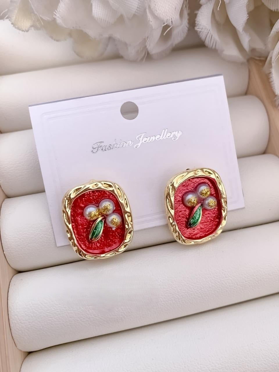 Nancy Anti-Tarnish Fancy Earrings