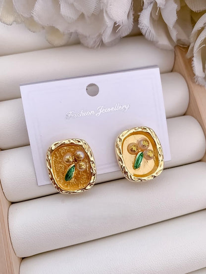 Nancy Anti-Tarnish Fancy Earrings