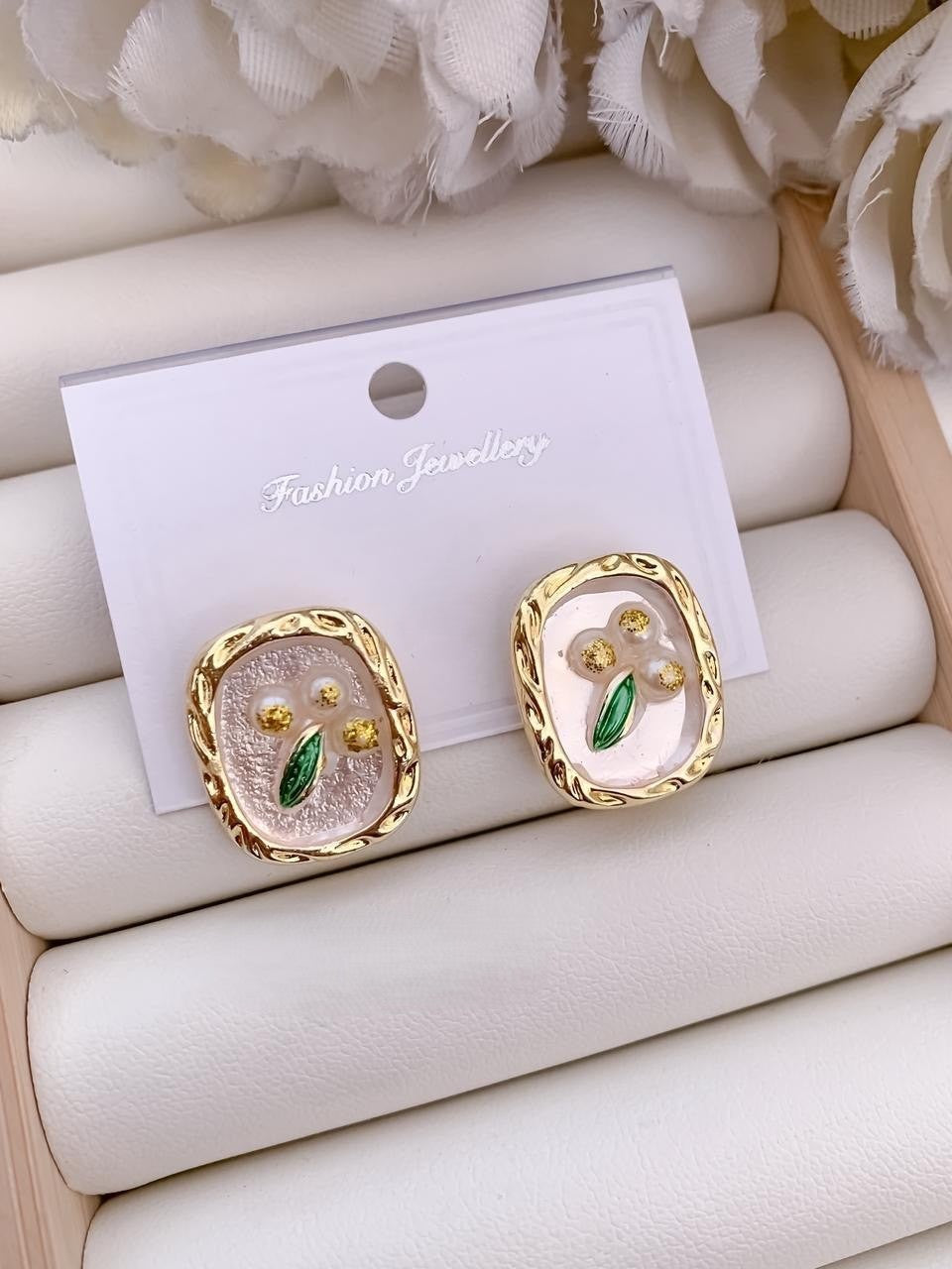 Nancy Anti-Tarnish Fancy Earrings