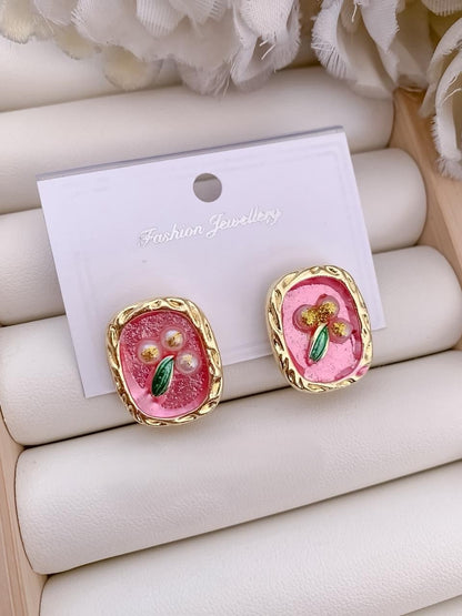 Nancy Anti-Tarnish Fancy Earrings