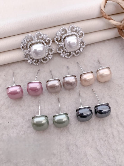 Rohini Victorian Pearl Earring