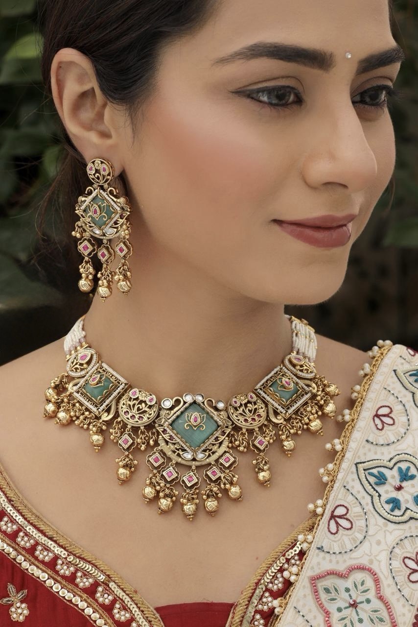 Nidhi Heritage Chorski Necklace
