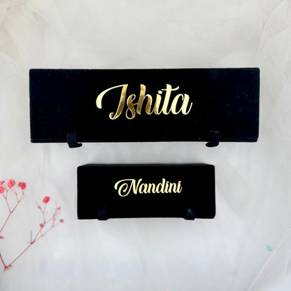 Personalised Earring Folding Gift Box