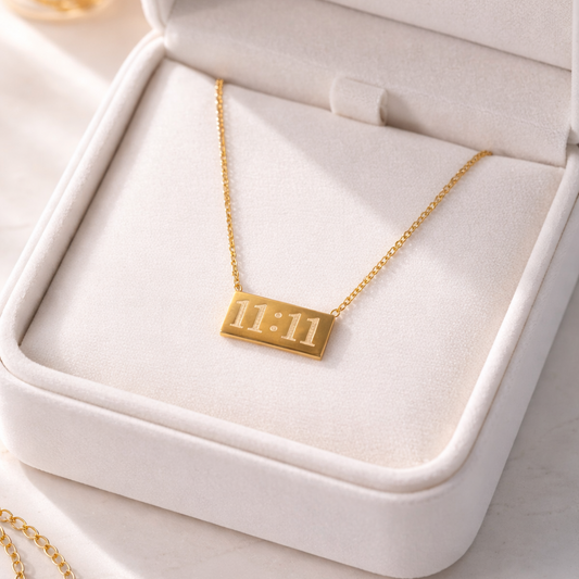 Blitz Textured Gold Pendant – Abstract Lightning Bolt Medallion Necklace