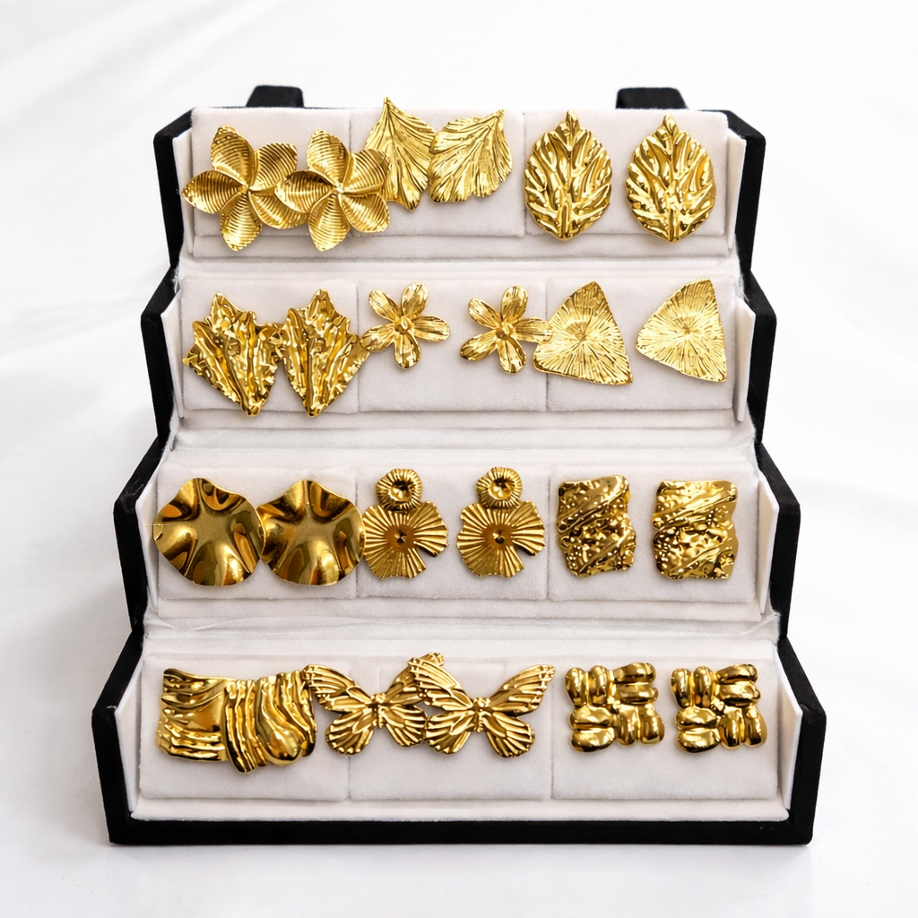 Personalised Earring Folding Gift Box
